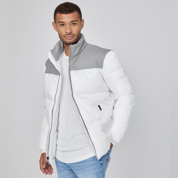 Guess Mens Puffer Jacket - Picture 9 of 9